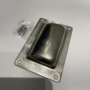 נירוסטה שקוע דלת הזזה ידית דלת ארון ניקל מוברש ומגירה למשוך ידיות ארון צל מרובע - Product Image 4