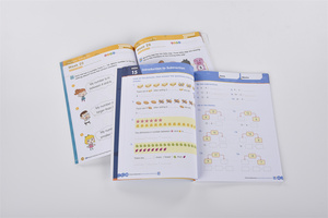 Suministro directo de fábrica, folleto educativo impreso personalizado para niños, costura de sillín de laminación de PP de brillo perfecto - Product Image 3