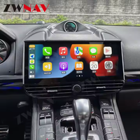 ZWNAV pemutar Multimedia Radio mobil, 12.3 inci layar sentuh Android 13.0 untuk Porsche Cayenne 2010-2016 navigasi GPS Carplay