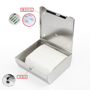 Distributeur de papier toilette mural en acier inoxydable, support de papier toilette en acier brossé épaissi pour salle de bain, distributeur de mouchoirs extractible - Product Image 3