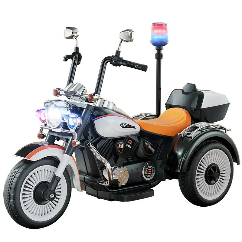 Popular Electric Motorcycles for Kids Unisex Ride-on Toy with Battery Power Made of Durable Plastic for Ages 2-13 Years
