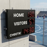 Tableau de Score de Rugby Numérique, Affichage Électronique Sportif, Panneau d'Affichage Personnalisé, Horloge de Score de Stade, Vente en Gros Usine