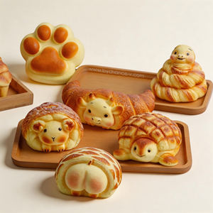 Juguete de Pan Realista y Suave Inspirado en Animales para Relajación en la Oficina, <span class=keywords><strong>Terapia</strong></span> Antiestrés, Relleno de Bolsas de Fiesta y Promoción de Restaurantes - Product Image 1