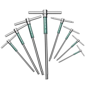 Baolian T Type Hex Key Wrench 2mm Metric Industrial Grade Chrome Plated - Product Image 5