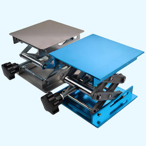 Plateforme de levage manuelle en acier inoxydable pour expériences de <span class=keywords><strong>physique</strong></span>, de <span class=keywords><strong>chimie</strong></span> et de biologie au collège - Product Image 4