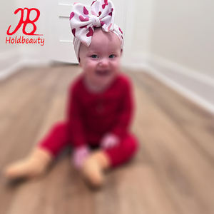 <span class=keywords><strong>Fascia</strong></span> per capelli con fiocco elasticizzato e cuori di san valentino <span class=keywords><strong>fascia</strong></span> per la testa avvolgente - Product Image 5