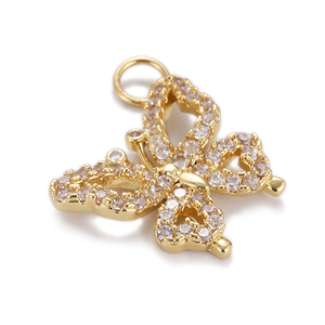 แฟชั่นยีราฟช้างผีเสื้อเพทายออกแบบมาอย่างประณีตสำหรับทำสร้อยคอต่างหูเครื่องประดับแบบทำมือ - Product Image 5