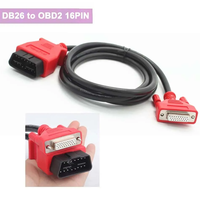 Câble de test principal A+ pour scanner Autel MaxiSys MS908 PRO / Elite OBD2 16 broches vers DB 26 broches Connecteur de transfert DB26 MS906 / MS905