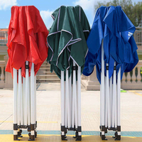 Promotion Tente de réception personnalisée 2x2 2x3 3x3 3x4.5 3x6, imperméable, coupe-vent, protection UV, en acier, pour événements extérieurs