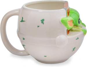 แก้วเซรามิค 3 มิติ รูปเด็กแมนดาโลเรียนจากสตาร์วอร์ส ขนาด 20 ออนซ์ - Product Image 3