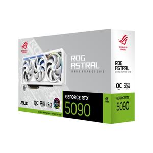 Tarjeta gráfica ROG Astral GeForce RTX 5090 32GB GDDR7 WHITE OC Edition Paquete sellado para juegos de escritorio - Product Image 1