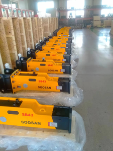 Martillo hidráulico SOOSAN-Modelo SB 43 tipo caja adecuado para mini excavadoras, retroexcavadora, SKID STEER LOADER mini Pelle - Product Image 4