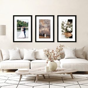 Marco <span class=keywords><strong>de</strong></span> <span class=keywords><strong>Fotos</strong></span> Moderno con Acabado Mate <span class=keywords><strong>de</strong></span> Madera para Exhibición en Pared, Herrajes Incluidos, Gran Venta - Product Image 3