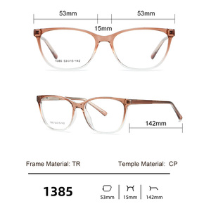Montures de lunettes optiques pour femmes, hommes, unisexe, style œil de chat, TR léger, lunettes de mode pour tous les jours - Product Image 3