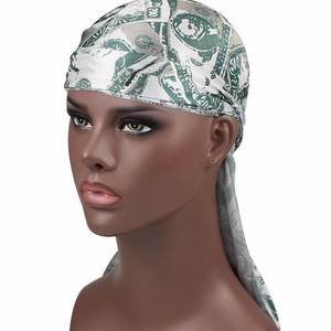 Custom <b>Silky</b> <b>Durag</b> High Quality Latest Anime Design Wholesale Hip Hop Silk Satin <b>Durag</b> - Product Image 6