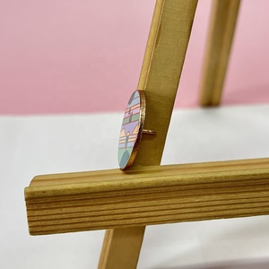 Custom Free Design Scenery Lapel <b>Pins</b> Copper Zinc Alloy <b>Metal</b> Soft Enamel Rose Gold Plated Badge Emblems - Product Image 6