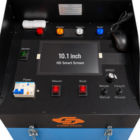 Machine de nettoyage de conduits d'air avec tuyau et ensemble de brosses 3600W 110V/120V/220V pour systèmes de ventilation CVC
