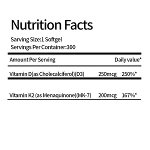 Oem ויטמין d3 k2 10000 iu, 300 שמן קוקוס בתולה <span class=keywords><strong>2</strong></span> ב 1 ויטמינים תוספת תזונתיים - Product Image 2