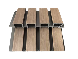 Nieuwe Aankomst Hoge Kwaliteit Wpc Wandpanelen Luxe Industriële Outdoor Goede Prijs Kunststof Getextureerde Wandbekleding Groothandel - Product Image 3