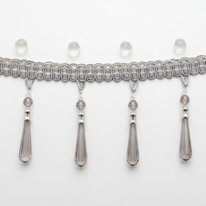 Perles acryliques Baxarama, garniture à franges perlées pour rideaux, tissus d'ameublement, vêtements, textiles de maison, décoration intérieure, modèle Zhejiang - Product Image 4