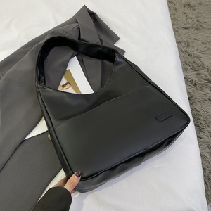 Women's <b>Vintage</b> Style PU Leather Large Capacity Zippered Shoulder <b>Bag</b> Waterproof Crossbody with Polyester Lining <b>Tote</b> <b>Bag</b> - Product Image 6