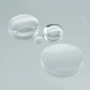 AR kaplama baryum florür bikonveks lens ile BaF2 çift dışbükey lensler optik bikonveks lens
