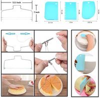 Kit complet de décoration de gâteaux de 357 pièces - Prise en charge du logo/emballage personnalisés - Ensemble d'accessoires de pâtisserie professionnels avec 48 douilles à pâtisserie