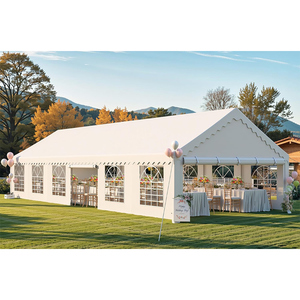 Bâche de protection solaire renforcée imperméable <span class=keywords><strong>blanche</strong></span> en <span class=keywords><strong>PVC</strong></span> 850 GSM pour tente événementielle - Product Image 6