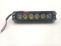 Barre lumineuse LED pour grille de voiture, projecteur stroboscopique d'avertissement, éclairage automatique, lumière clignotante pour voiture tout-terrain, camion, accessoires automobiles