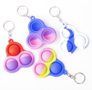 LLavero de silicona con hoyuelos para niños, juguete antiestrés sensorial de 2021 - Product Image 5