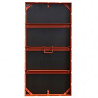 Cravate plate d'accessoires de coffrage de forme d'euro avec la goupille de cale pour les attaches de mur de construction en béton