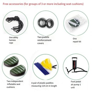 Nuevo Kayak Inflable de PVC para 1-2 Personas, Modelo 2026, Ideal para Aventuras en Ríos de Agua Blanca, Excelente para Rafting, Pesca y Deportes al Aire Libre - Product Image 2