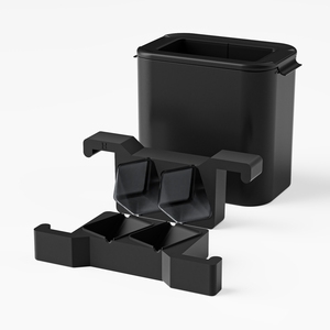 BPA Free Silicone Crystal Clear <strong>Ice</strong> <strong>Cube</strong> Mold, Double Crystal Clear <strong>Ice</strong> <strong>Cube</strong> Mold - Product Image 3