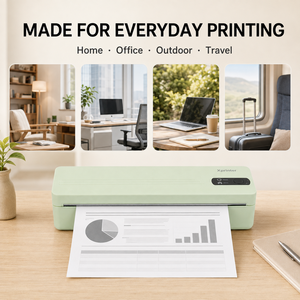 Imprimante thermique sans fil légère Xprinter BP1 avec batterie rechargeable pour reçus et documents de voyage, compatible <span class=keywords><strong>ChromeOS</strong></span> - Product Image 6