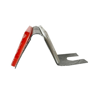 Fabricante rojo blanco amarillo soporte de acero galvanizado reflectante carretera tráfico barandilla Reflector delineador trapezoidal - Product Image 5