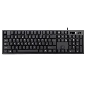 Freenman new arrival ergonomic design wired USB professional office keyboard for PC