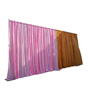 Factory Price Pipe and Drape Aluminum Pipe an Drape <b>Frame</b> Telescopic <b>Backdrop</b> Stand Kit for Wedding Events - Product Image 1