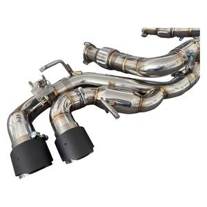 Système d'échappement Catback avec silencieux Valvetronic en titane de grade 5, fabrication OEM ODM Vortex Factory, pour Corvette C8, installation facile - Product Image 6