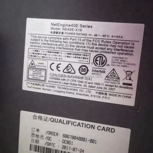 02355HJU CR8PM8BASDM6 NetEngine 8000 M8 Basic Configuration Includes NE 8000 Series Router ChassisDC <b>Power</b> - Product Image 6