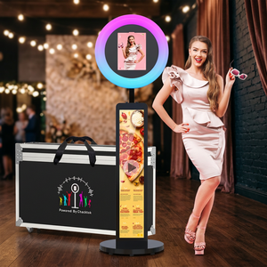 For iPad Photo Booth with LCD Bar Display and Automatic Selfie for Wedding Party Supplies Made in China - Product Image 3