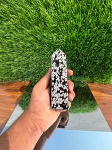 จุดคริสตัลหินธรรมชาติรูปเกล็ดหิมะอเมทิสต์ที่สง่างามสำหรับการทำความสะอาดพลังงานและความสมดุลทางจิตวิญญาณที่สร้างขึ้นแบบดั้งเดิม - Product Image 5