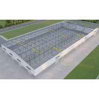 China Tuin Schuur Gebouw Geprefabriceerde Workshop Prefab Goedkope Magazijn Ontwerp Stalen Structuur