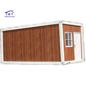 Maison conteneur de 20 pieds, assemblage rapide, villa de chantier préfabriquée, maison modulaire préfabriquée, maison minuscule mobile, cabane portable à vendre - Product Image 1