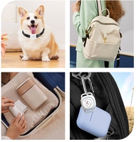Mini traceur GPS rechargeable pour animaux de compagnie, traceur GPS pour chien et chat, positionnement en temps réel, collier portable anti-perte