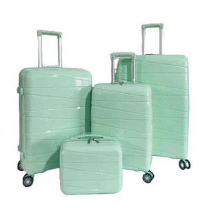 RTS Bulk Mixed Order Micro-Standard Explosion-Proof PP <b>Suitcase</b> 3-Piece Set with Large Luggage Box Duffel Bag OEM Factory - Product Image 1