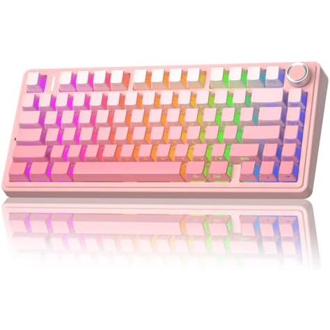 F75Pro Versión Rosa Silenciosa