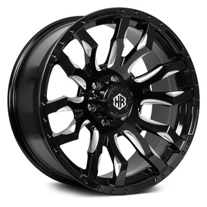 Jantes en alliage d'aluminium sur mesure de 17, 18 et 20 pouces à déport profond pour camionnettes F-150 et SUV 4x4 - Pièces de rechange - Product Image 4
