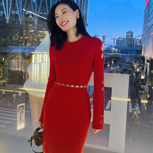 Vêtements pour femmes, vêtements de créateur personnalisés, jupe et haut pour femme, ensemble jupe et chemisier long - Product Image 6