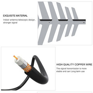 Antena de TV Digital DVB-T para Interiores, Antena de TV HD de Alta Ganancia, Fabricada en Indonesia - Product Image 3