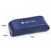 Bestclean Emballage de luxe Logo de lunettes de soleil Petite boîte d'emballage cadeau de lunettes de soleil noires avec logo personnalisé